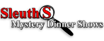 Sleuths Mystery Dinner Shows - Orlando, FL Logo