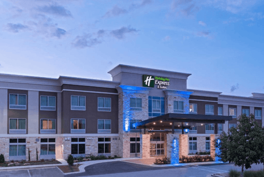 Hotel exterior.