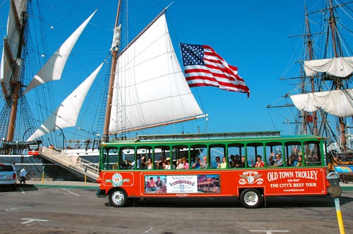 Trolley with Ships